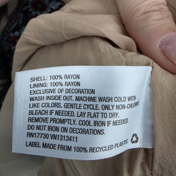 Xhilaration Womens XXL Boho Floral Print Sleeveless Halter Mini Dress 2XL - Picture 12 of 14